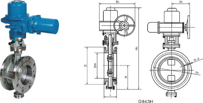 電動(dòng)對(duì)焊式硬密封蝶閥