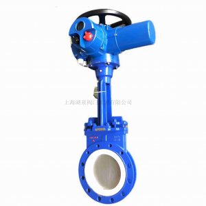 電動刀閘閥DMZ973X-10Q   DN200泥漿、空氣、渣