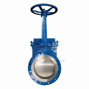 手動刀閘閥DN65，DN80，DN150鑄鋼10公斤