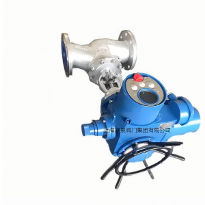 電動截止閥J941H-64  DN150（耐磨、耐高溫、