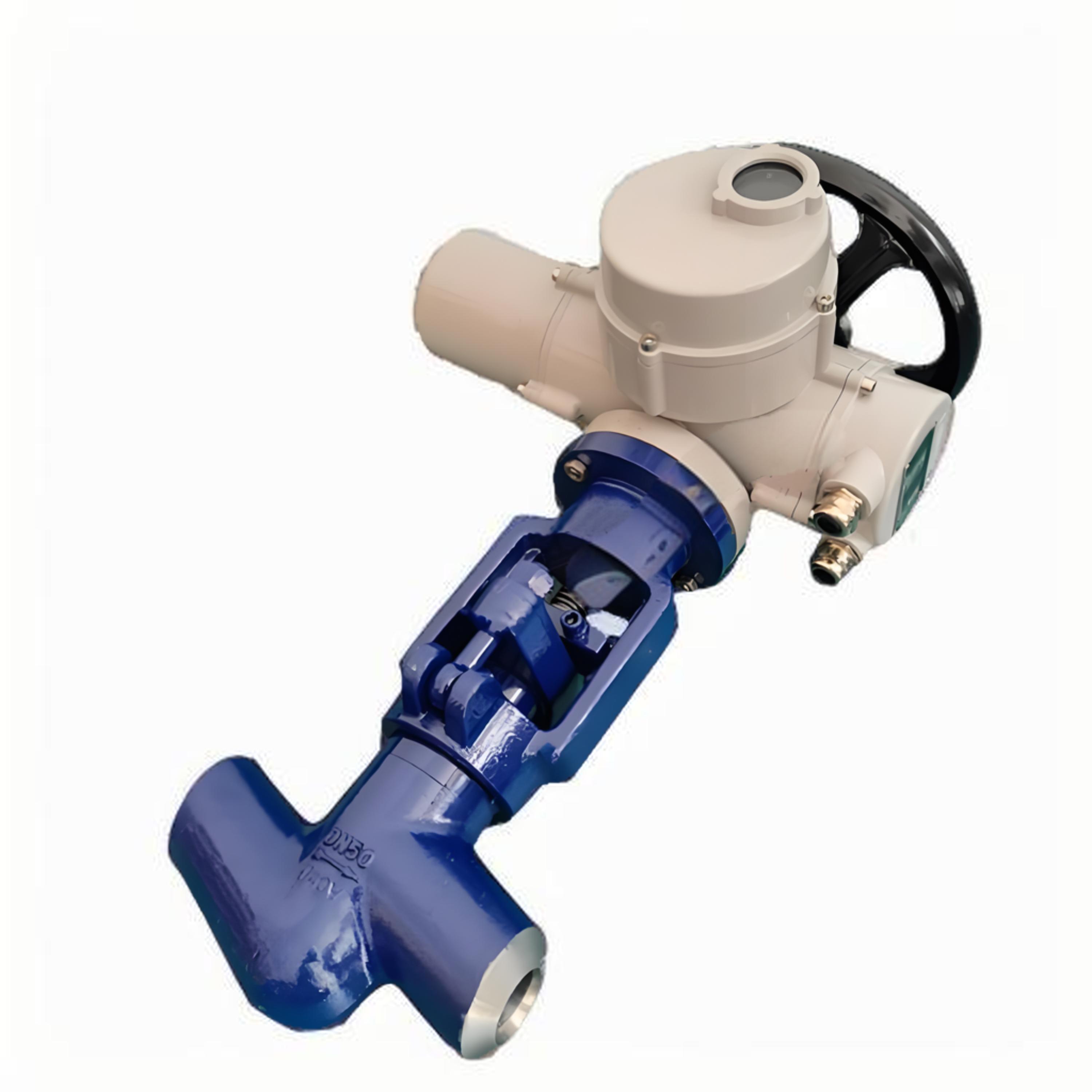 小通徑管路電動(dòng)截止閥J961H-100，DN25（供水