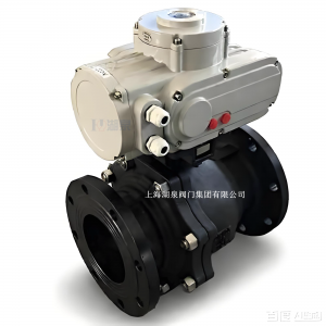 電動球閥DN50，PN10，手柄式；304不銹鋼